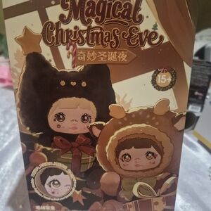 Magical Christmas Eve Doll Set - Brown and Cream